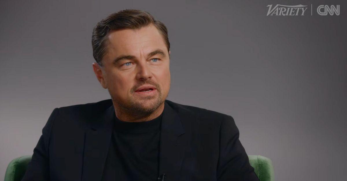 Image of Leonardo DiCaprio previously dated Gigi Hadid.