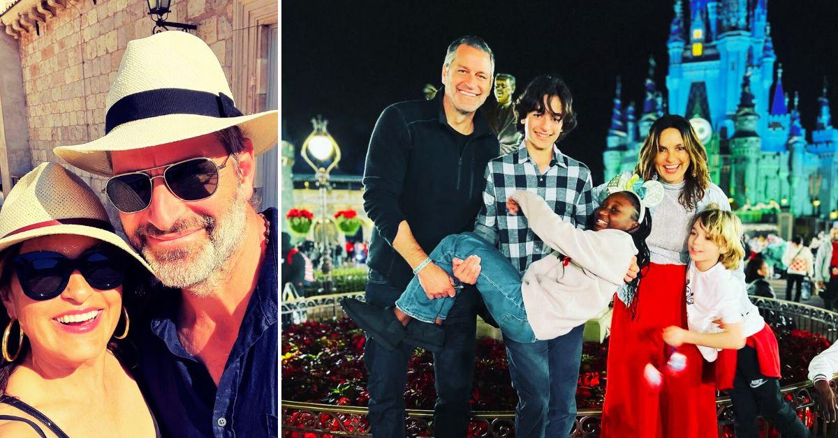 Photos of Mariska Hargitay, Peter,  August, Amaya and Andrew Hermann
