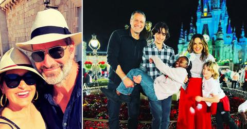 Photos of Mariska Hargitay, Peter, August, Amaya and Andrew Hermann