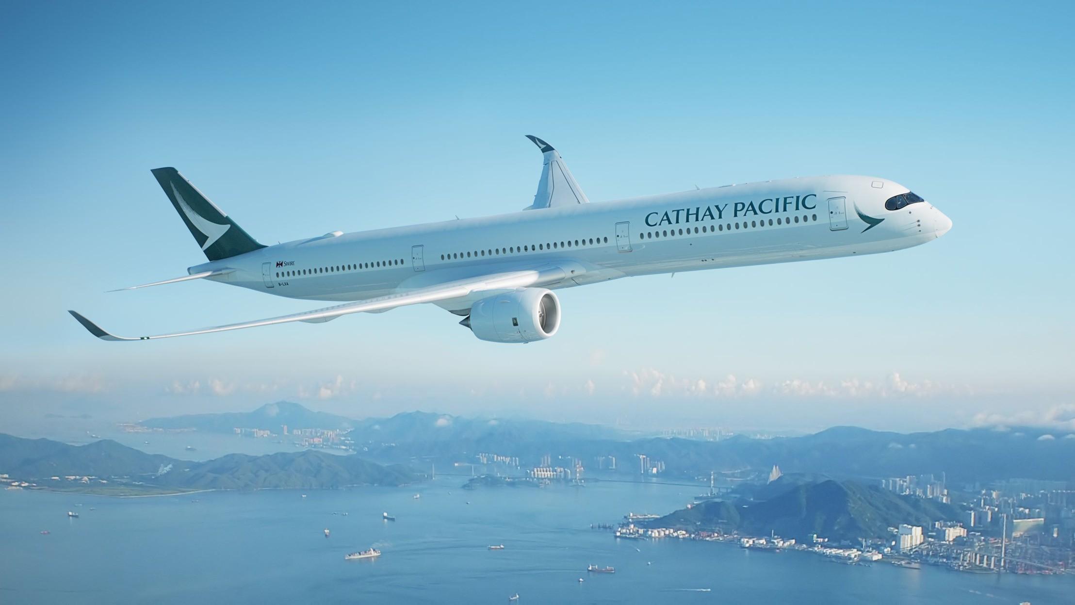 cathay pacific plane