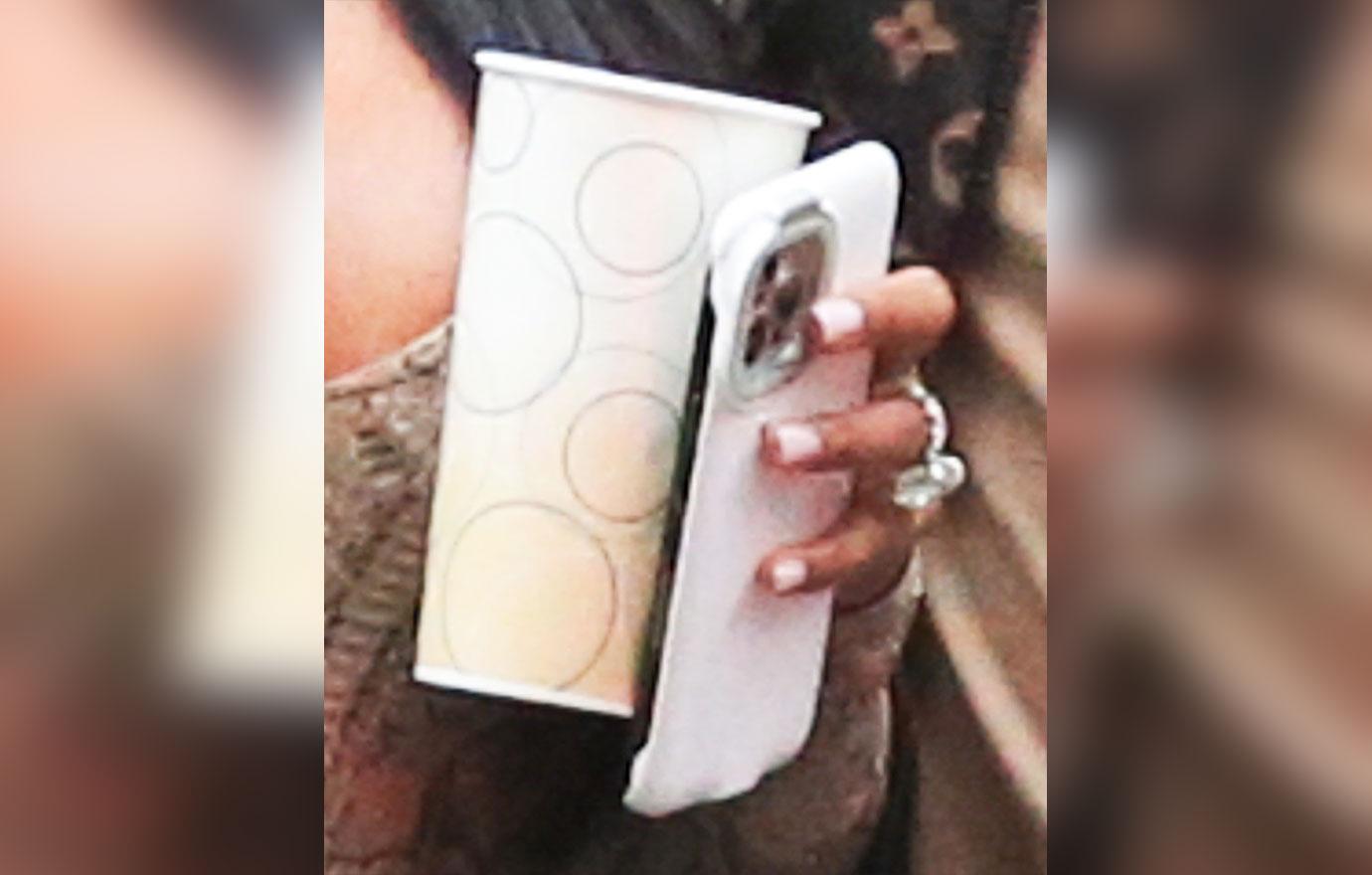 floyd mayweather girlfriend gallienne nabila spotted massive rock engagement finger r