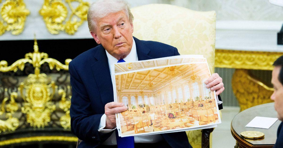 image of Donald Trump said Melania has asked him to 'turn off the piledrivers,' but he won't do it.