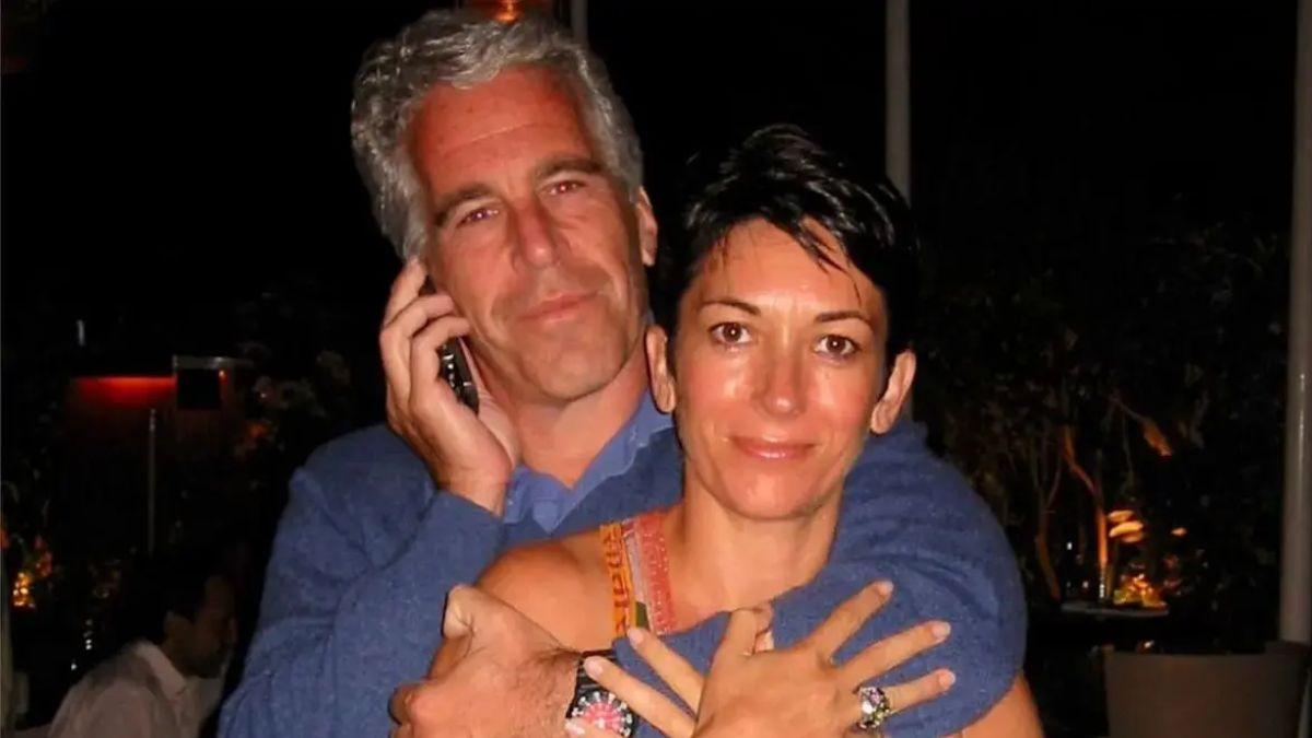 image of Jeffrey Epstein's former girlfriend was tracked down at a remote estate in New Hampshire.