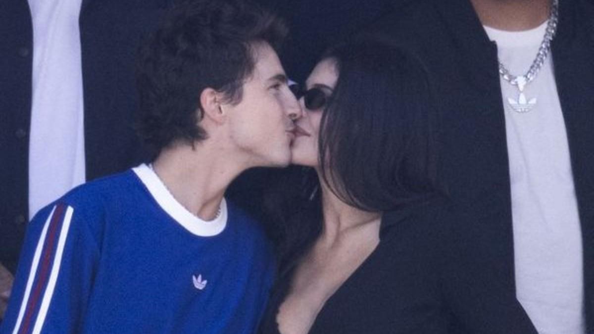 timothee chalamet kylie jenner world cup