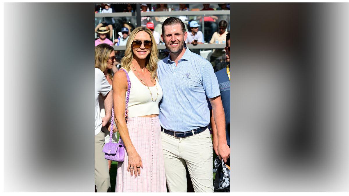 Image of Lara and Eric Trump