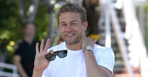Charlie Hunnam T Shirt Jeans Photos Long