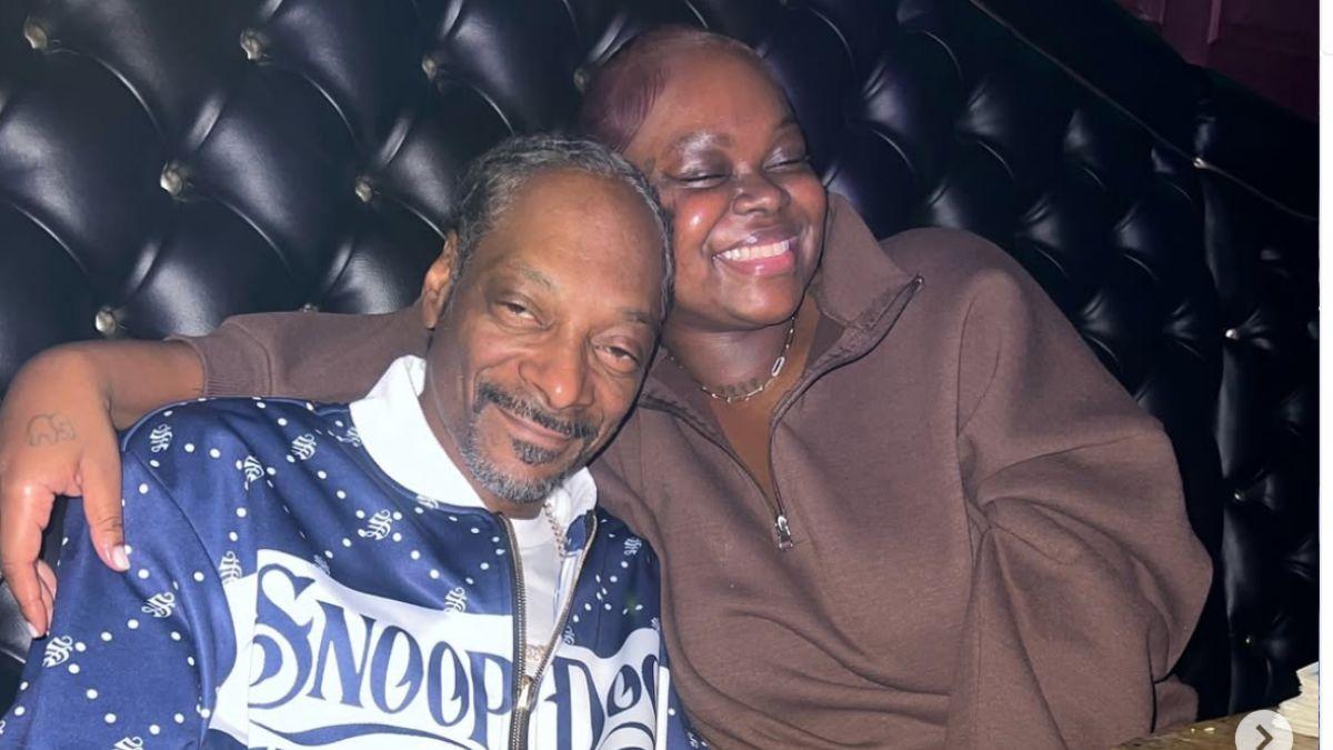 image of Cori and Snoop Dogg