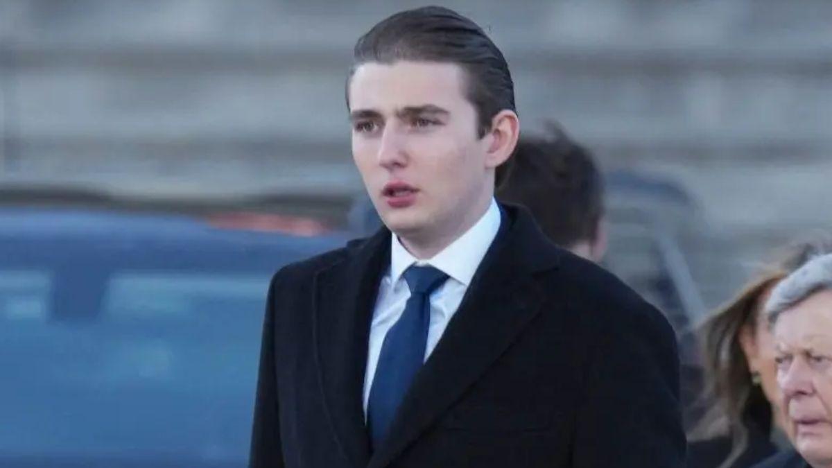 image of Barron Trump's fellow NYU classmates said he didn't appear to have friends.