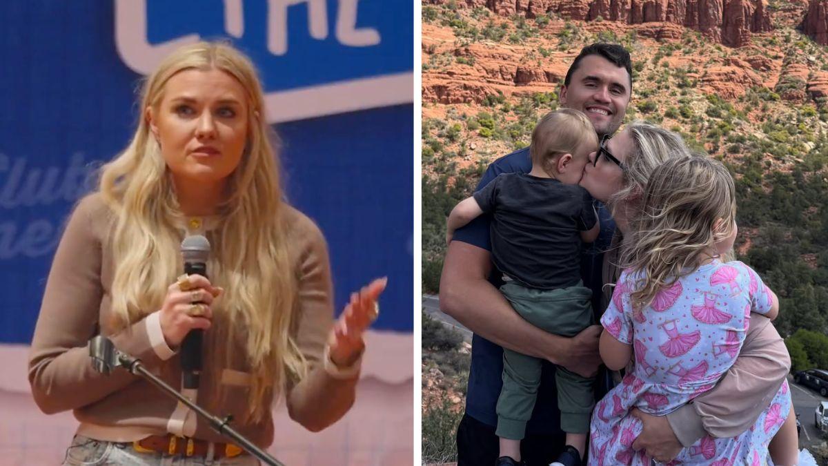 image of Erika Kirk stepped into her husband's shoes immediately following his death.