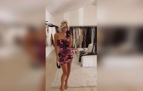 kim kardashian newly single barbiecore aesthetic instagram