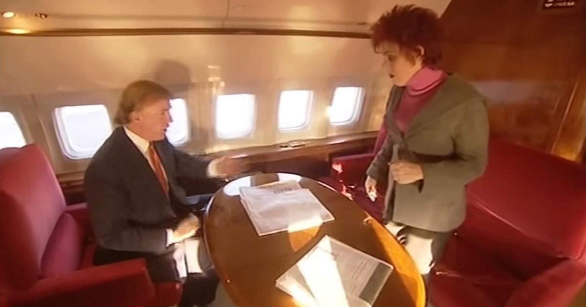 image of Ruby Wax previously sat down with Donald Trump. 