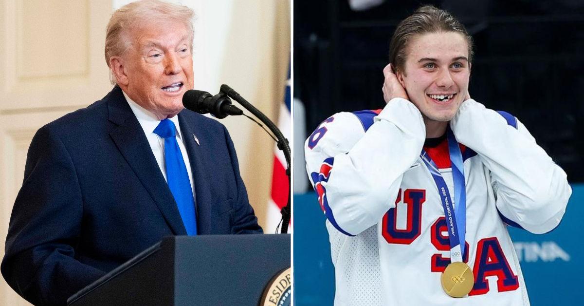 Olympian Jack Hughes Fires Back at Critics After Donald&hellip;