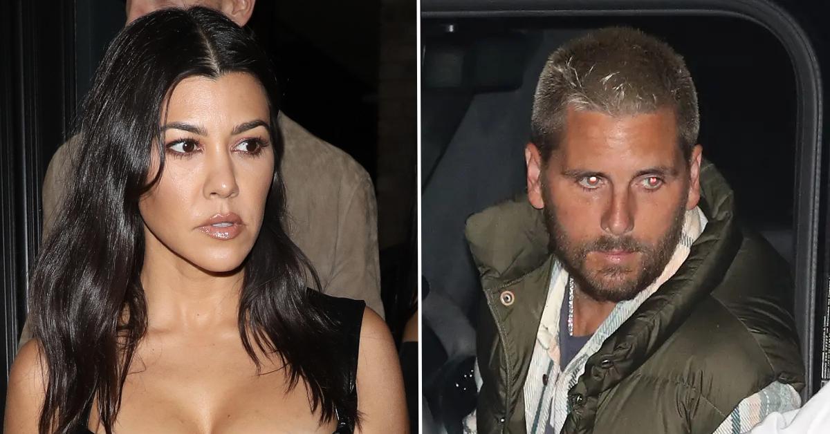 kourtney kardashian scott disick pp