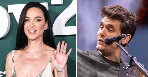 Composite photo of Katy Perry and John Mayer.