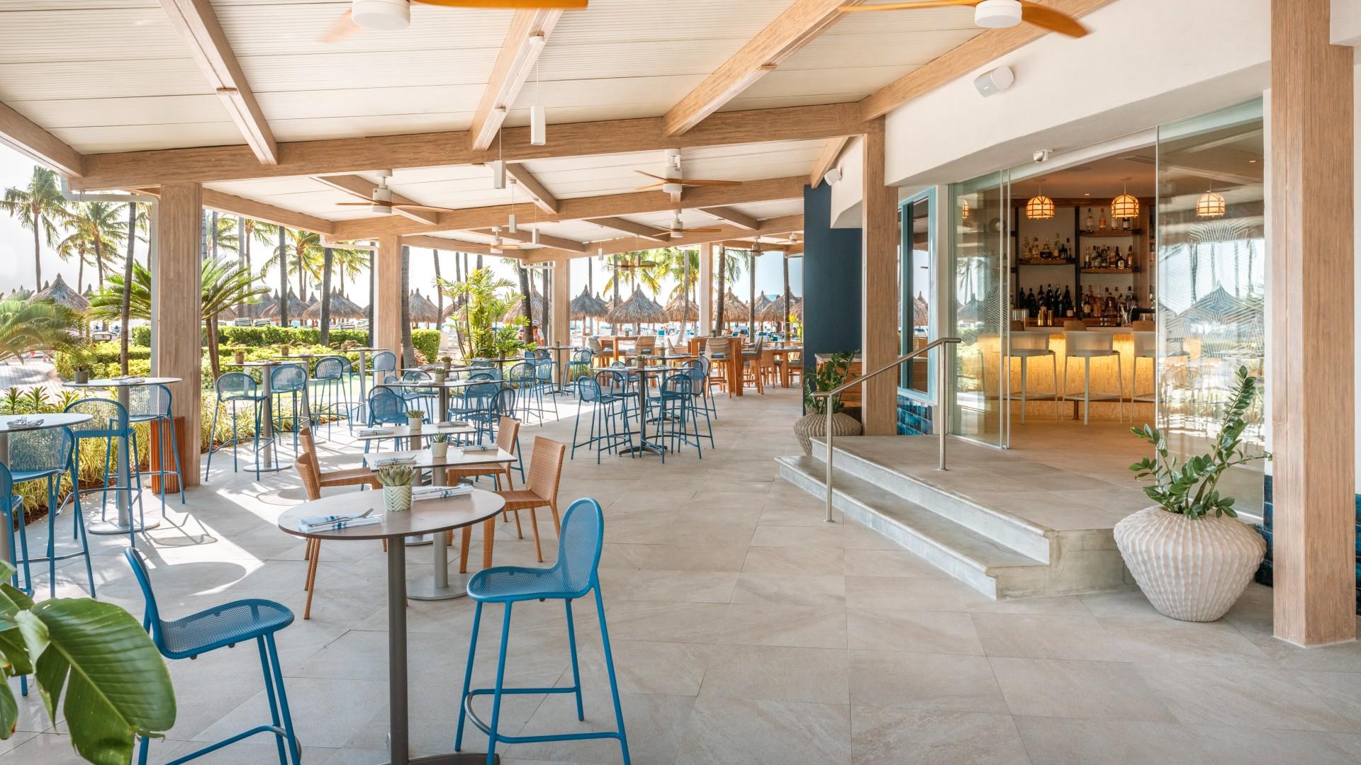 Photo of Mercát Restaurant at the Aruba Marriott.