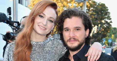 Game Of Thrones Season 7 Premiere Kit Harington Sophie Turner Photos Long