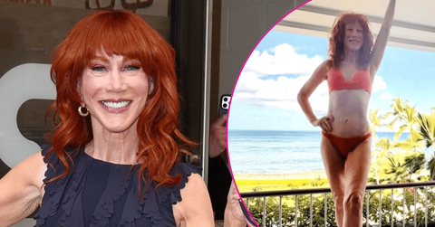 Image of Kathy Griffin shared an impressive photo from vacation after telling her fans she got some.