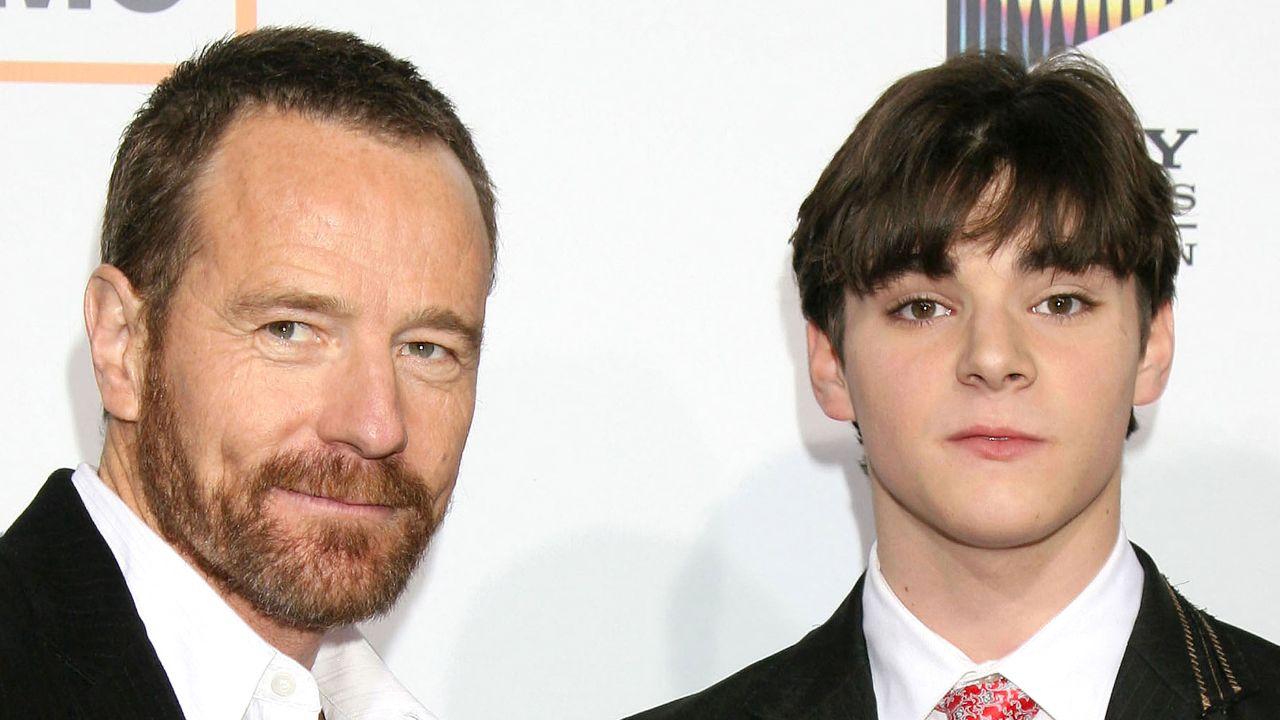 Photo of Bryan Cranston and RJ Mitte