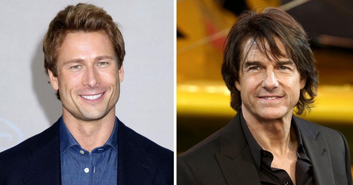 image of Glen Powell said Tom Cruise once gave him personal advice.