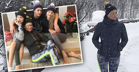 Yolanda Foster Divorce Aspen Christmas Bella Gigi Hadid