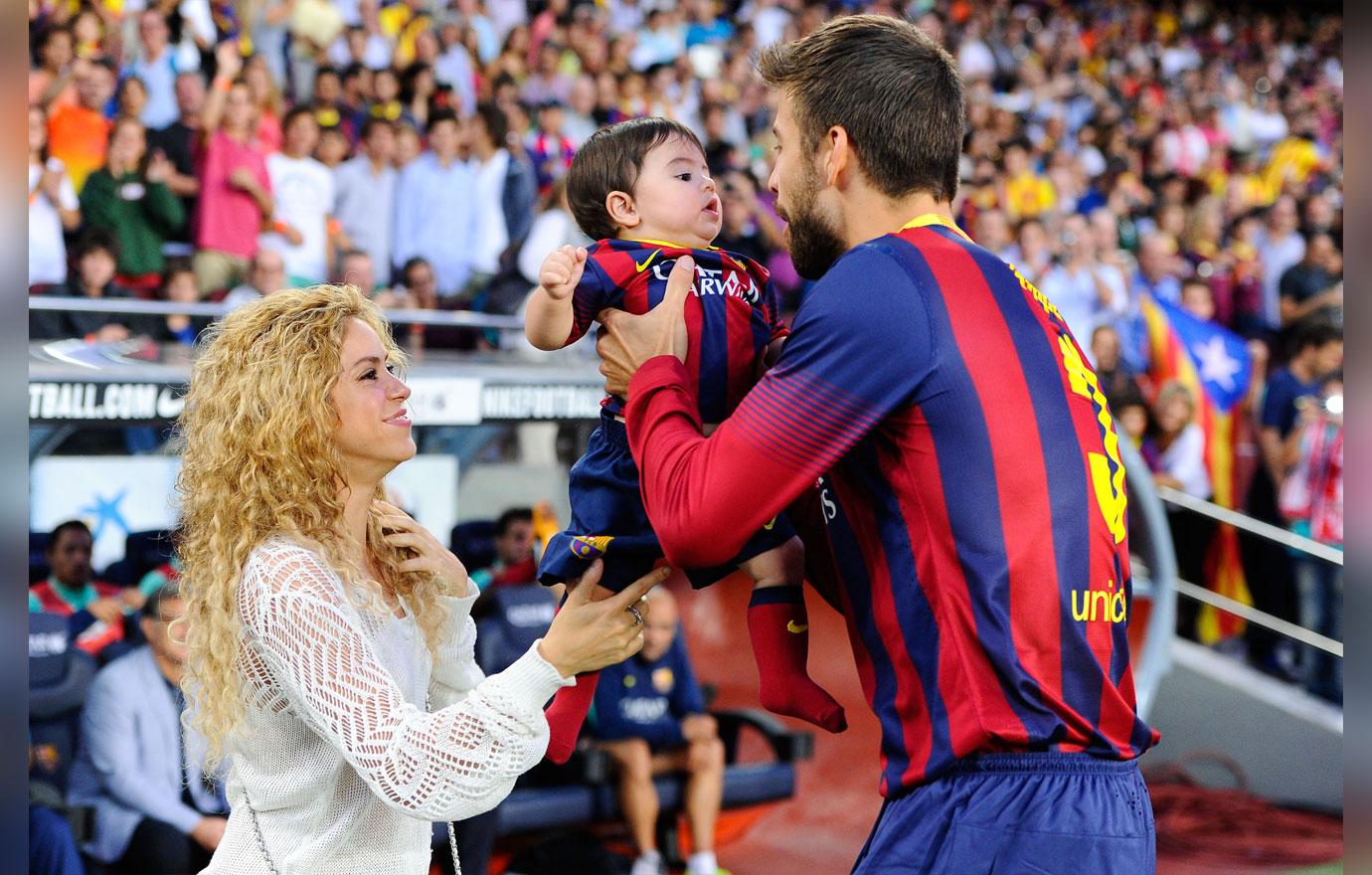 Shakira And Pique Baby 2014