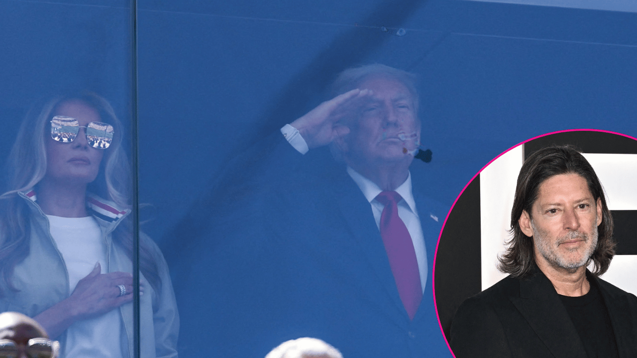 Melania Trump; Donald Trump ;Marc Beckman