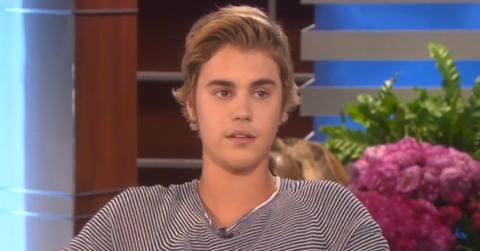 Justin bieber ellen 2015