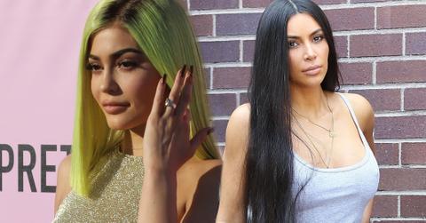 Kim kardashian kylie jenner feud