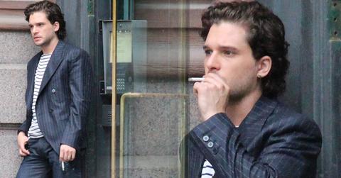 game of thrones kit harington smoking