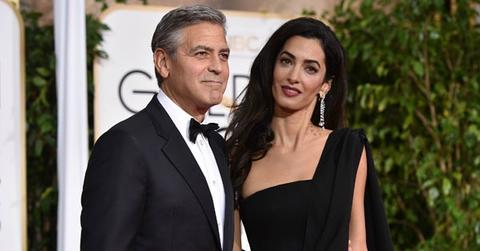 George clooney golden globes amal pp