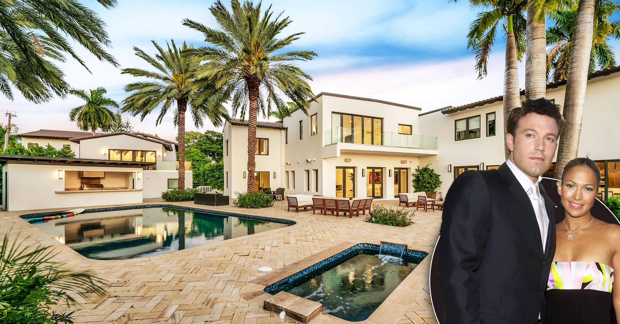 Inside Jennifer Lopez Ben Affleck S 18 Million Miami Rental Photos