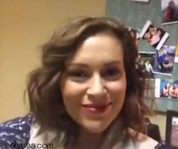 Alyssa milano baby gender reveal