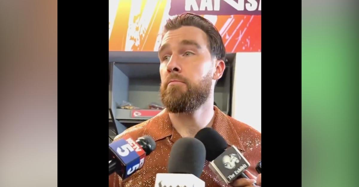 patrick mahomes travis kelce football left rumors retire super bowl loss