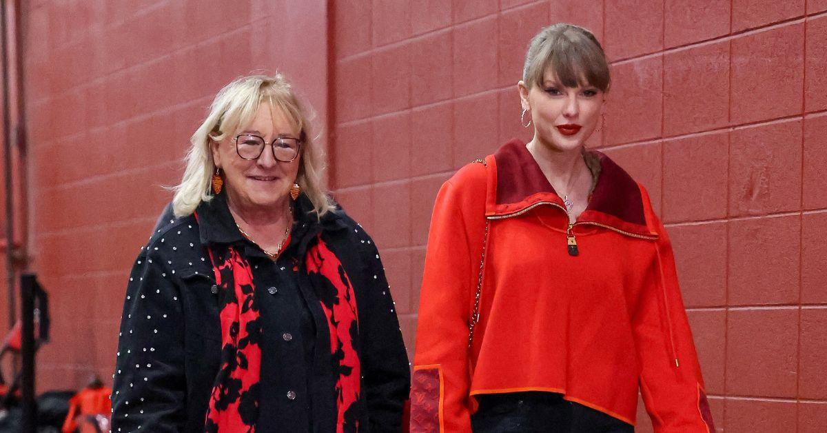 Photo of Donna Kelce and Taylor Swift
