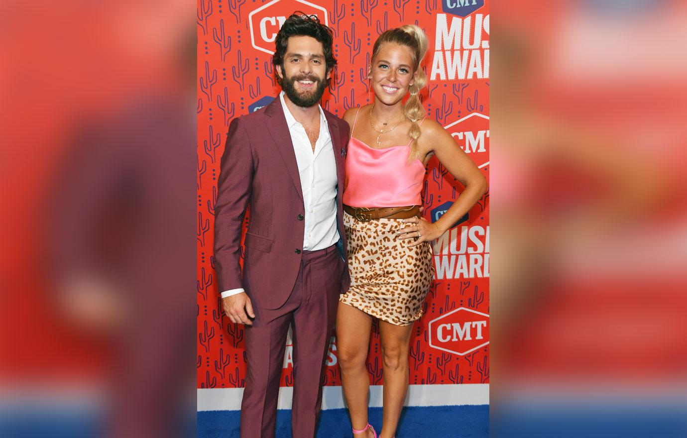 Thomas Rhett Claps Back As Fans Slam Wife’s CMT Outfit