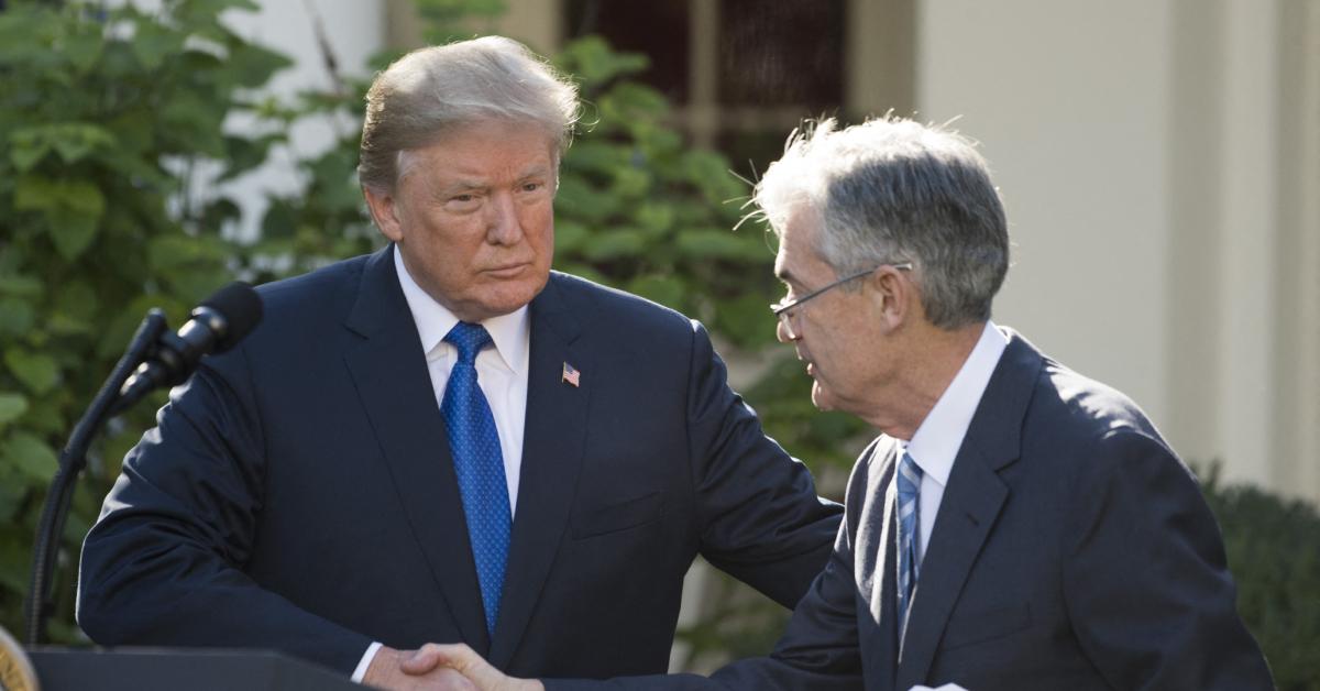 donald trump forgets appointing fed chair jerome powell dementia