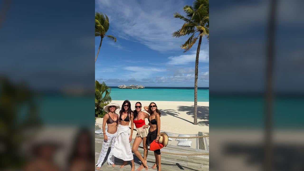 Photo of Elsa Pataky enjoyed the Maldives with friends.
