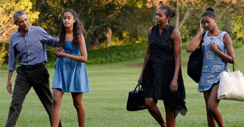 michelle obama daughters pp