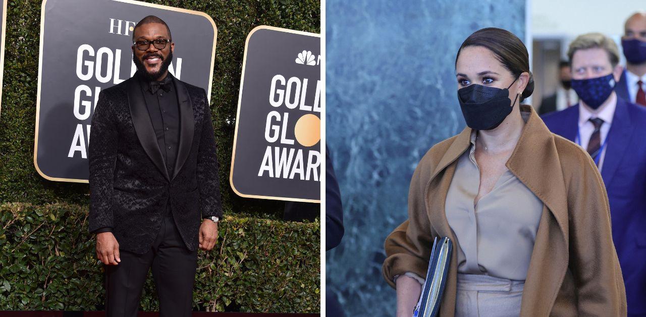 Tyler Perry Says Meghan Markle Treated Him 'Like A Therapist'