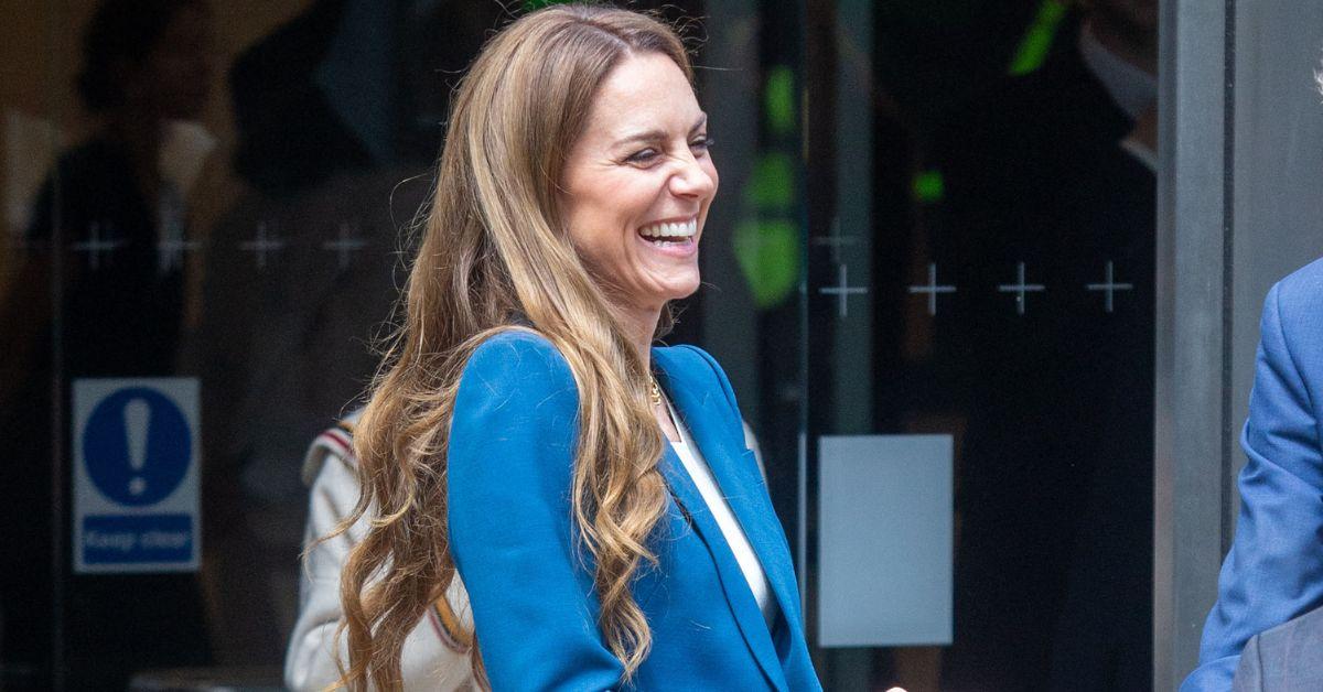 Image of Kate Middleton allegedly stepped out wearing a wig.