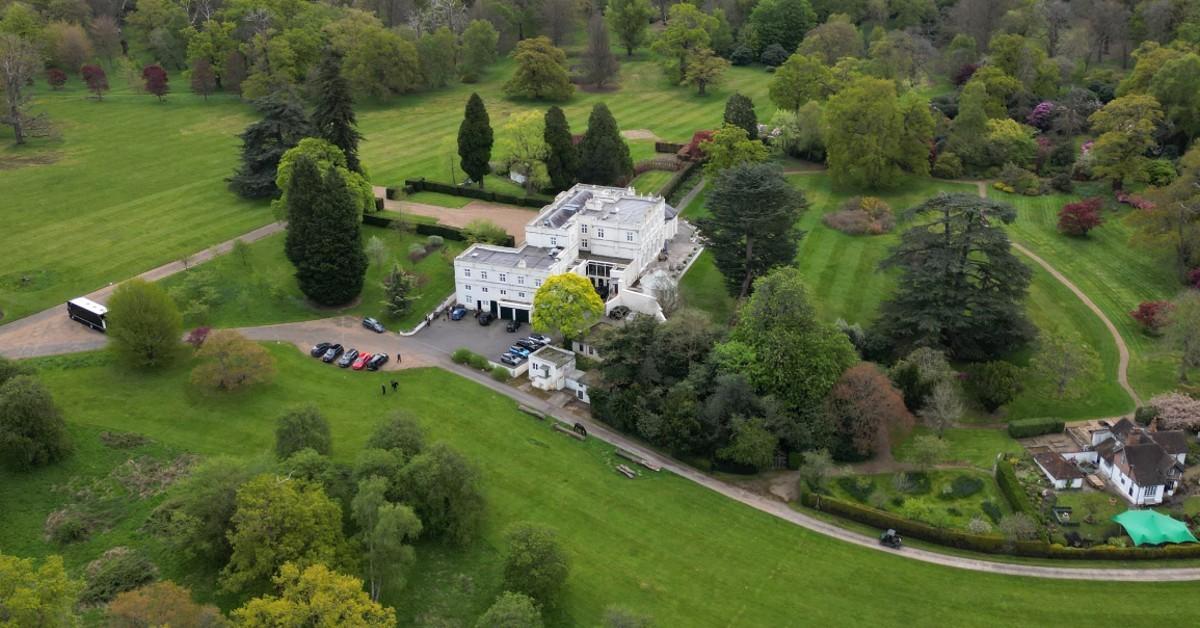 prince andrew crumbling mansion revealed mega