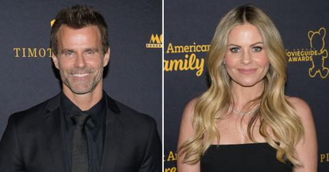 Composite photo of Cameron Mathison and Candace Cameron Bure.