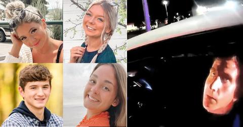 Photos of Kaylee Goncalves, Madison Mogen, Xana Kernodle and Ethan Chapin; screenshot of Bryan Kohberger.