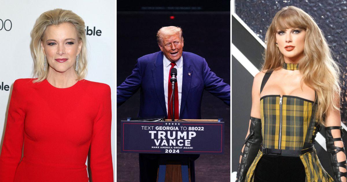 megyn kelly praises donald trump taylor swift