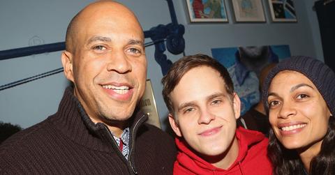 Cory booker rosario dawson post pic