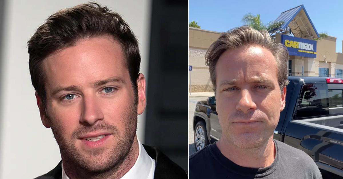 Photos of Armie Hammer.