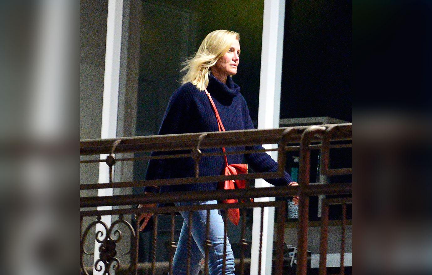 EXCLUSIVE: Cameron Diaz spotted dining solo in Los Angeles