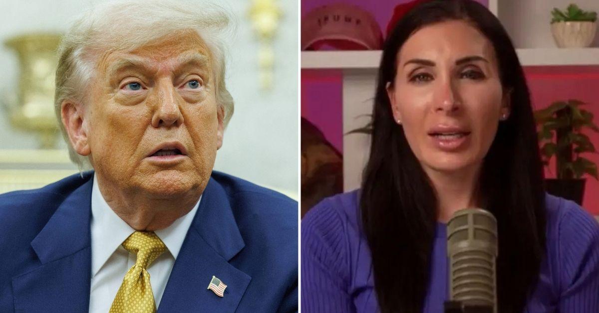 photo of Donald Trump and Laura Loomer