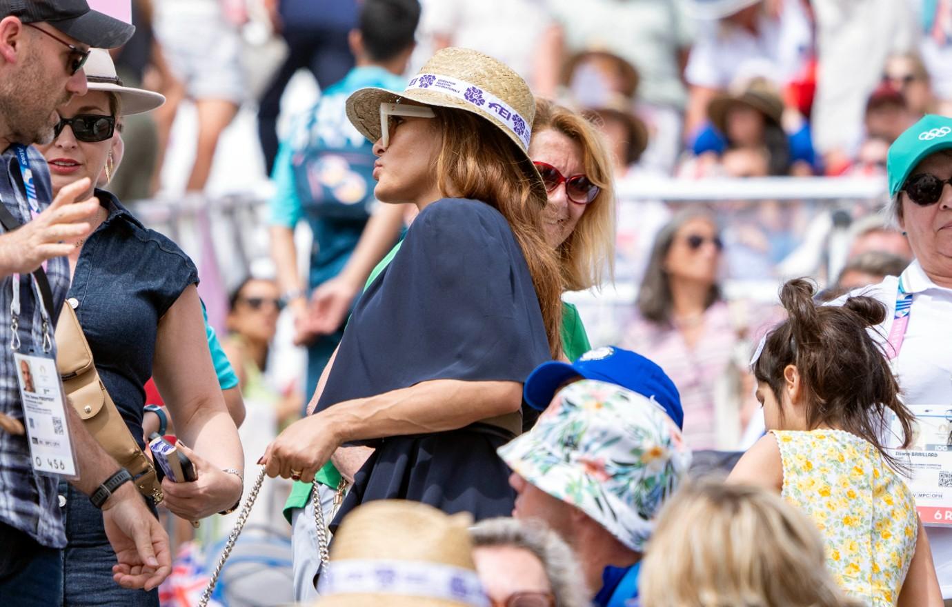 Ryan Gosling & Eva Mendes Take Kids To 2024 Paris Olympics: Photos