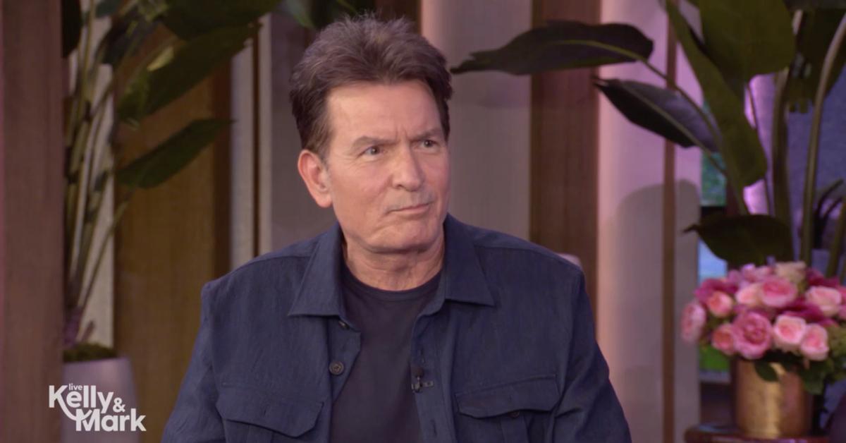 Image of Charlie Sheen's mom asked if he 'had a gun' on him before he walked into his intervention.